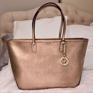 Henri Bendel Rosegold Tote